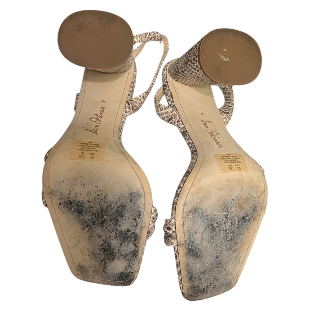 Sam Edelman Kia Strappy Block Heel Sandals - Picture 4 of 6